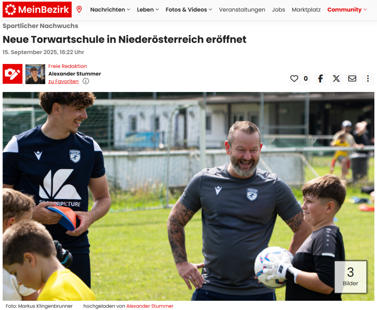 MeinBezirk: Keeper Academy